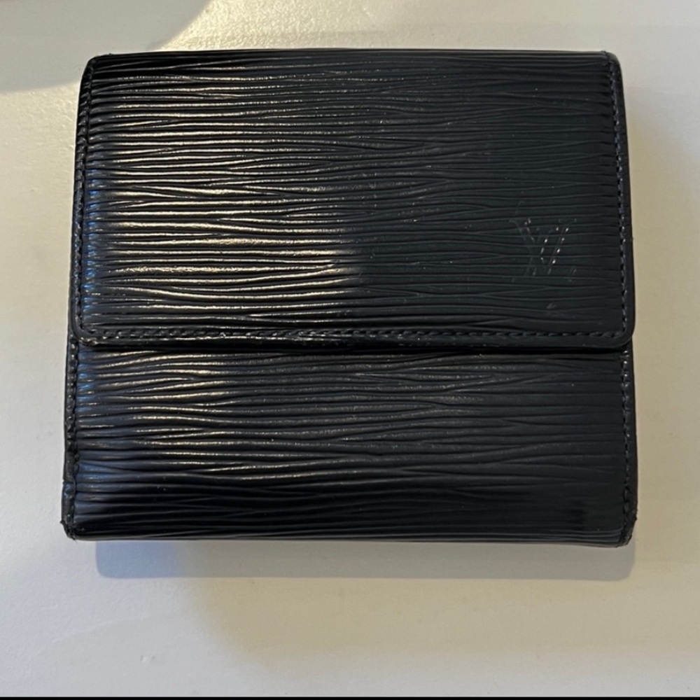 Louis Vuitton Epi Black Wallet